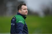 28 January 2024; Meath manager Shane McCormack during the Lidl LGFA National League Division 1 Round 2 match between Meath and Dublin at Páirc Tailteann in Navan, Meath. Photo by David Fitzgerald/Sportsfile