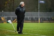 28 January 2024; Donegal manager Jim McGuinness during the Allianz Football League Division 2 match between Donegal and Cork at MacCumhaill Park in Ballybofey, Donegal. Photo by Ramsey Cardy/Sportsfile