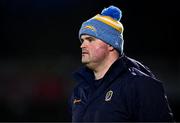 28 January 2024; Roscommon manager Davy Burke during the Allianz Football League Division 1 match between Tyrone and Roscommon at O’Neills Healy Park in Omagh, Tyrone. Photo by Ben McShane/Sportsfile