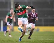 28 January 2024; Fergal Boland of Mayo during the Allianz Football League Division 1 match between Galway and Mayo at Pearse Stadium in Galway. Photo by Piaras Ó Mídheach/Sportsfile