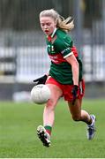 27 January 2024; Hannah Reape of Mayo during the Lidl LGFA National League Division 1 Round 2 match between Galway and Mayo at Duggan Park in Ballinasloe, Galway. Photo by Piaras Ó Mídheach/Sportsfile