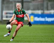 27 January 2024; Hannah Reape of Mayo during the Lidl LGFA National League Division 1 Round 2 match between Galway and Mayo at Duggan Park in Ballinasloe, Galway. Photo by Piaras Ó Mídheach/Sportsfile