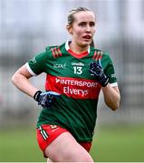 27 January 2024; Tara Needham of Mayo during the Lidl LGFA National League Division 1 Round 2 match between Galway and Mayo at Duggan Park in Ballinasloe, Galway. Photo by Piaras Ó Mídheach/Sportsfile