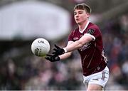 28 January 2024; Liam Ó Conghaile of Galway during the Allianz Football League Division 1 match between Galway and Mayo at Pearse Stadium in Galway. Photo by Piaras Ó Mídheach/Sportsfile