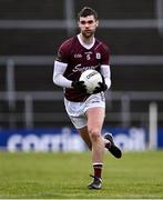 28 January 2024; Seán Mulkerrin of Galway during the Allianz Football League Division 1 match between Galway and Mayo at Pearse Stadium in Galway. Photo by Piaras Ó Mídheach/Sportsfile