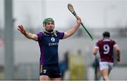 28 January 2024; Kevin Foley of Wexford during the Dioralyte Walsh Cup Final match between Wexford and Galway at Netwatch Cullen Park in Carlow. Photo by Seb Daly/Sportsfile