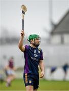 28 January 2024; Richie Lawlor of Wexford during the Dioralyte Walsh Cup Final match between Wexford and Galway at Netwatch Cullen Park in Carlow. Photo by Seb Daly/Sportsfile