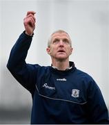 28 January 2024; Galway manager Henry Shefflin during the Dioralyte Walsh Cup Final match between Wexford and Galway at Netwatch Cullen Park in Carlow. Photo by Seb Daly/Sportsfile