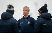 28 January 2024; Galway manager Henry Shefflin before the Dioralyte Walsh Cup Final match between Wexford and Galway at Netwatch Cullen Park in Carlow. Photo by Seb Daly/Sportsfile