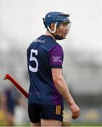 28 January 2024; Charlie McGuckin of Wexford during the Dioralyte Walsh Cup Final match between Wexford and Galway at Netwatch Cullen Park in Carlow. Photo by Seb Daly/Sportsfile