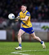28 January 2024; Niall Higgins of Roscommon during the Allianz Football League Division 1 match between Tyrone and Roscommon at O’Neills Healy Park in Omagh, Tyrone. Photo by Ben McShane/Sportsfile
