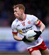 28 January 2024; Seanie O'Donnell of Tyrone during the Allianz Football League Division 1 match between Tyrone and Roscommon at O’Neills Healy Park in Omagh, Tyrone. Photo by Ben McShane/Sportsfile