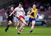 28 January 2024; Ciarán Daly of Tyrone during the Allianz Football League Division 1 match between Tyrone and Roscommon at O’Neills Healy Park in Omagh, Tyrone. Photo by Ben McShane/Sportsfile