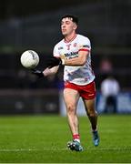 28 January 2024; Conall Devlin of Tyrone during the Allianz Football League Division 1 match between Tyrone and Roscommon at O’Neills Healy Park in Omagh, Tyrone. Photo by Ben McShane/Sportsfile