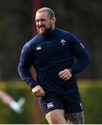 29 January 2024; Andrew Porter during an Ireland Rugby squad training session at The Campus in Quinta da Lago, Portugal. Photo by Brendan Moran/Sportsfile