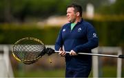 29 January 2024; National scrum coach John Fogarty during an Ireland Rugby squad training session at The Campus in Quinta da Lago, Portugal. Photo by Brendan Moran/Sportsfile