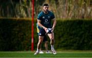 29 January 2024; Robbie Henshaw during an Ireland Rugby squad training session at The Campus in Quinta da Lago, Portugal. Photo by Brendan Moran/Sportsfile