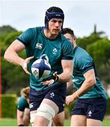 29 January 2024; Ryan Baird during an Ireland Rugby squad training session at The Campus in Quinta da Lago, Portugal. Photo by Brendan Moran/Sportsfile
