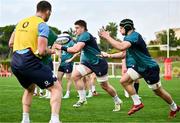 29 January 2024; Joe McCarthy during an Ireland Rugby squad training session at The Campus in Quinta da Lago, Portugal. Photo by Brendan Moran/Sportsfile
