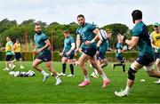 29 January 2024; Stuart McCloskey during an Ireland Rugby squad training session at The Campus in Quinta da Lago, Portugal. Photo by Brendan Moran/Sportsfile