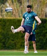 29 January 2024; Robbie Henshaw during an Ireland Rugby squad training session at The Campus in Quinta da Lago, Portugal. Photo by Brendan Moran/Sportsfile