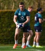 29 January 2024; Jordan Larmour during an Ireland Rugby squad training session at The Campus in Quinta da Lago, Portugal. Photo by Brendan Moran/Sportsfile
