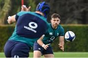 29 January 2024; Hugo Keenan during an Ireland Rugby squad training session at The Campus in Quinta da Lago, Portugal. Photo by Ella Howell/Sportsfile