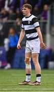 28 January 2024; Matthew Doyle of Belvedere College during the Bank of Ireland Leinster Schools Senior Cup First Round match between Clongowes Wood College and Belvedere College at Energia Park in Dublin. Photo by Tyler Miller/Sportsfile