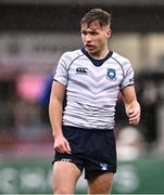 29 January 2024; Joe Quigley of St Michael's College during the Bank of Ireland Leinster Schools Senior Cup first round match between St Michael's College and St Vincent's Castleknock College at Energia Park in Dublin. Photo by Piaras Ó Mídheach/Sportsfile