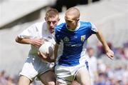 18 July 2004; Alan Smith, Kildare, in action against Shane O'Neill, Laois. Leinster Minor Football Championship Final, Laois v Kildare, Croke Park, Dublin. Picture credit; Brian Lawless / SPORTSFILE