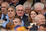8 September 2013; Former Taoiseach Bertie Ahern ahead of the game. GAA Hurling All-Ireland Senior Championship Final, Cork v Clare, Croke Park, Dublin. Picture credit: Stephen McCarthy / SPORTSFILE