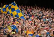 8 September 2013; A general view of a Clare supporters during the GAA Hurling All-Ireland Championship Finals, Croke Park, Dublin. Picture credit: Barry Cregg / SPORTSFILE