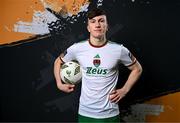 29 January 2024; Josh Fitzpatrick poses for a portrait during a Cork City FC squad portraits session at Bishopstown Stadium in Cork. Photo by Stephen McCarthy/Sportsfile