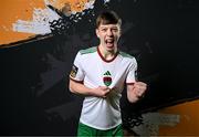 29 January 2024; Cathal O'Sullivan poses for a portrait during a Cork City FC squad portraits session at Bishopstown Stadium in Cork. Photo by Stephen McCarthy/Sportsfile