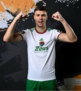 29 January 2024; Cian Coleman poses for a portrait during a Cork City FC squad portraits session at Bishopstown Stadium in Cork. Photo by Stephen McCarthy/Sportsfile