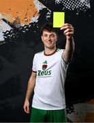 29 January 2024; Cian Bargary poses for a portrait during a Cork City FC squad portraits session at Bishopstown Stadium in Cork. Photo by Stephen McCarthy/Sportsfile