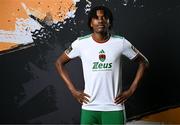29 January 2024; Jaden Umeh poses for a portrait during a Cork City FC squad portraits session at Bishopstown Stadium in Cork. Photo by Stephen McCarthy/Sportsfile