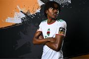 29 January 2024; Jaden Umeh poses for a portrait during a Cork City FC squad portraits session at Bishopstown Stadium in Cork. Photo by Stephen McCarthy/Sportsfile