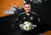 29 January 2024; Goalkeeper Brad Wade poses for a portrait during a Cork City FC squad portraits session at Bishopstown Stadium in Cork. Photo by Stephen McCarthy/Sportsfile