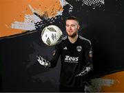 29 January 2024; Goalkeeper Brad Wade poses for a portrait during a Cork City FC squad portraits session at Bishopstown Stadium in Cork. Photo by Stephen McCarthy/Sportsfile