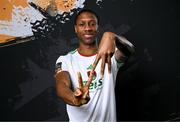 29 January 2024; Malik Dijksteel poses for a portrait during a Cork City FC squad portraits session at Bishopstown Stadium in Cork. Photo by Stephen McCarthy/Sportsfile