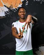 29 January 2024; Malik Dijksteel poses for a portrait during a Cork City FC squad portraits session at Bishopstown Stadium in Cork. Photo by Stephen McCarthy/Sportsfile