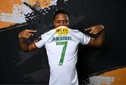 29 January 2024; Malik Dijksteel poses for a portrait during a Cork City FC squad portraits session at Bishopstown Stadium in Cork. Photo by Stephen McCarthy/Sportsfile