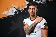 29 January 2024; Evan McLaughlin poses for a portrait during a Cork City FC squad portraits session at Bishopstown Stadium in Cork. Photo by Stephen McCarthy/Sportsfile