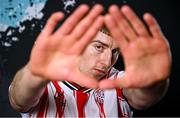 29 January 2024; Sam Todd during a Derry City FC squad portrait session at The Ryan McBride Brandywell Stadium in Derry. Photo by Ramsey Cardy/Sportsfile