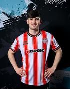 29 January 2024; Colm Whelan during a Derry City FC squad portrait session at The Ryan McBride Brandywell Stadium in Derry. Photo by Ramsey Cardy/Sportsfile