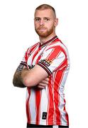 29 January 2024; Mark Connolly during a Derry City FC squad portrait session at The Ryan McBride Brandywell Stadium in Derry. Photo by Ramsey Cardy/Sportsfile