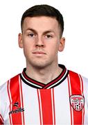 29 January 2024; Ben Doherty during a Derry City FC squad portrait session at The Ryan McBride Brandywell Stadium in Derry. Photo by Ramsey Cardy/Sportsfile