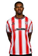 29 January 2024; Sadou Diallo during a Derry City FC squad portrait session at The Ryan McBride Brandywell Stadium in Derry. Photo by Ramsey Cardy/Sportsfile