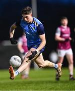 31 January 2024; Daire Cregg of UCD during the Electric Ireland Higher Education GAA Sigerson Cup quarter-final match between University of Galway and UCD at Dangan in Galway.  Photo by Piaras Ó Mídheach/Sportsfile